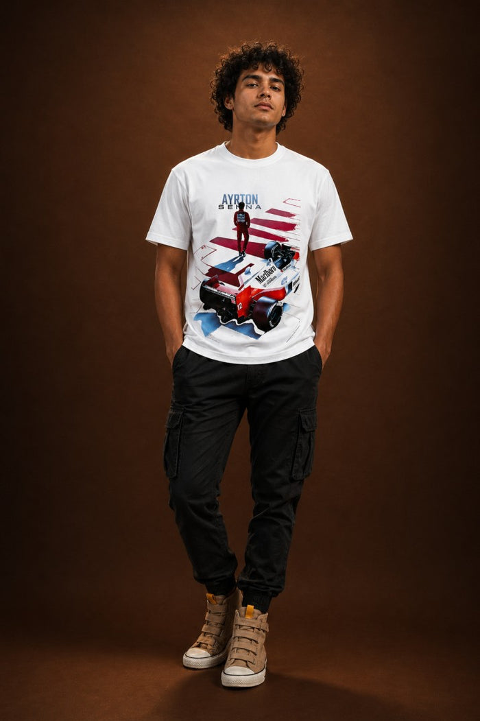 Formula 1 Tshirt Aryton Senna formula 1 | formula 1 lover