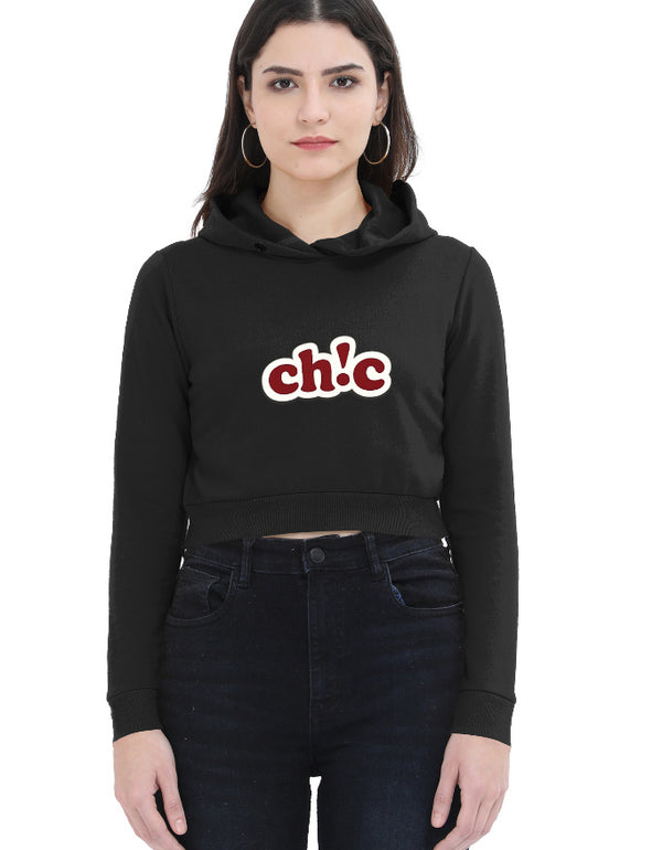 Chic Cropped Hoodie