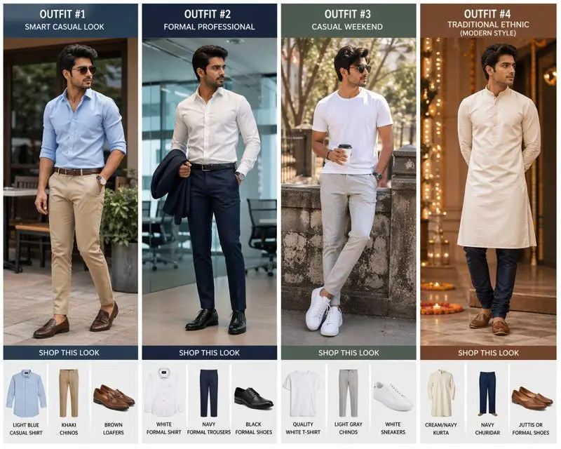 how to dress well for men in India