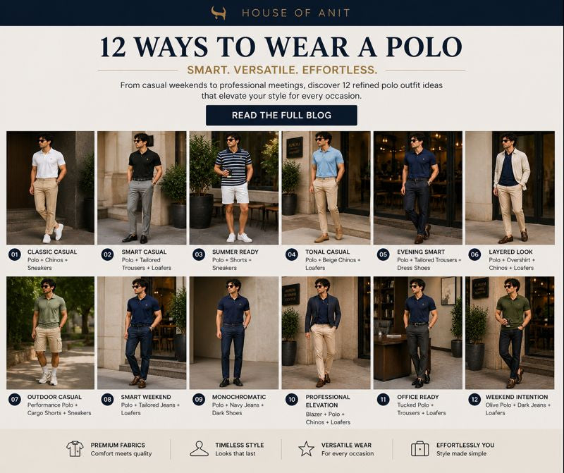 Polo T-Shirt Outfit Ideas for Men India 2026 (12+ Smart Casual Looks) polo shirts polo t shirts
