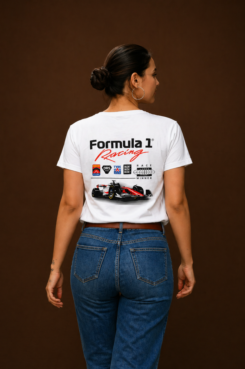 Formula 1 TShirt | Premium Top for Women | Gen Z Casualwear