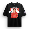 All Hail Red Devil CR7 Oversized T-Shirt | House of Anit