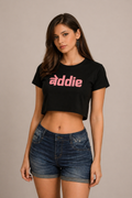 Baddie Crop Top for women | Fitted Half Sleeve | Trendy Casual Wear House Of Anit