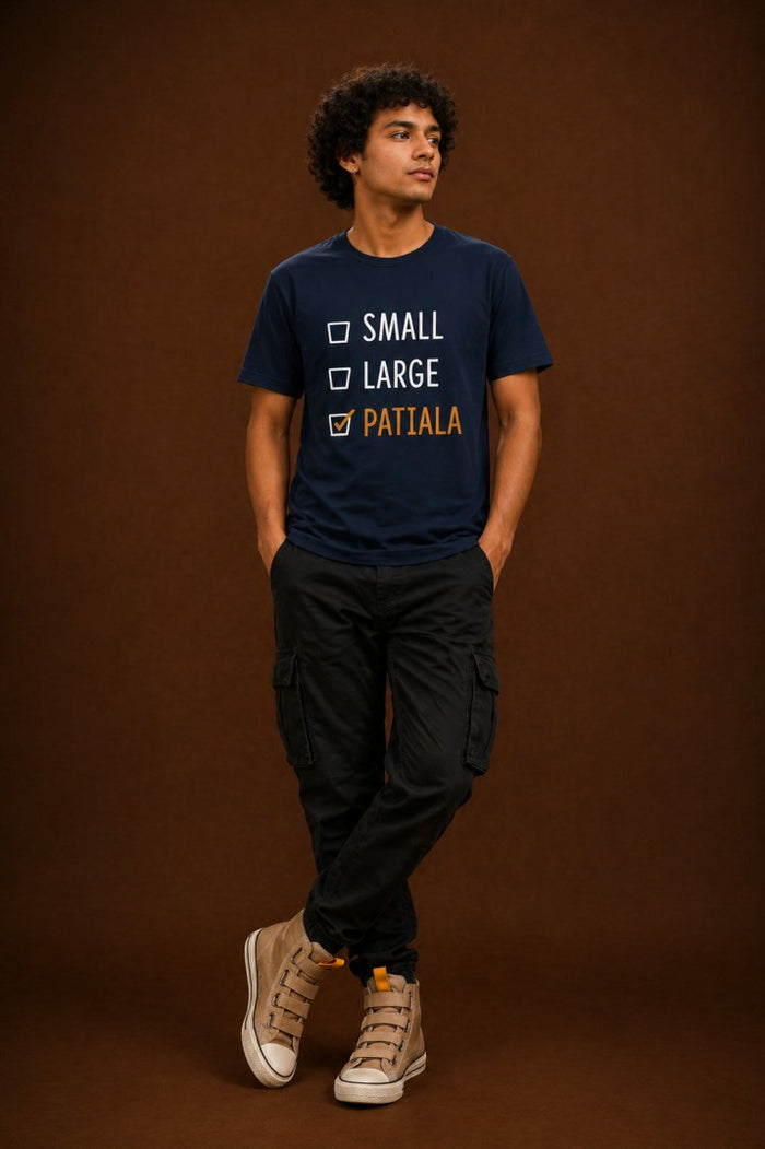 tshirt design Patiala Graphic Cotton Tshirt Unisex Tee
