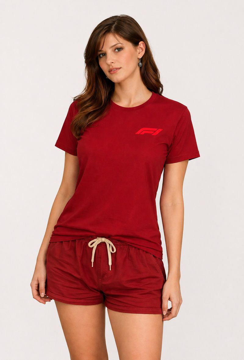Formula 1 Tshirt Girl Graphic | Formula 1 Fan Tee India House Of Anit