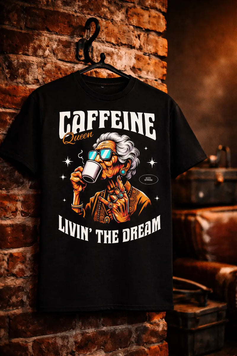 Caffeine Cotton T-Shirt for men & women House Of Anit