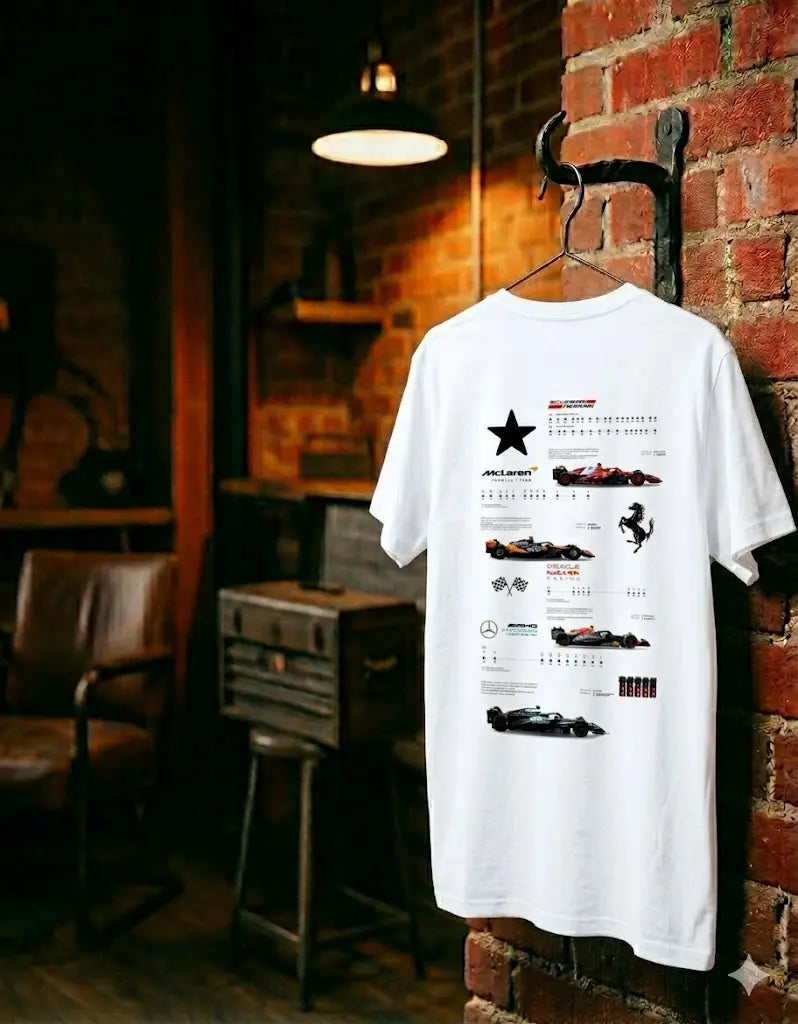 Formula 1 Tshirt for F1 lovers House Of Anit