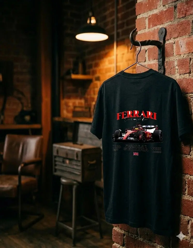 ferrari forumula 1 tshirt for Men & Women House Of Anit