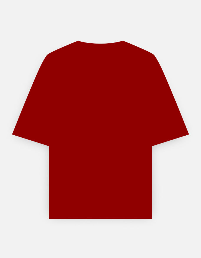 BRB Overthinking Oversized T Shirt for Women - Back View | House Of Anit
