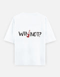 Wine Not Oversized T Shirt for Women - Back View | House Of Anit