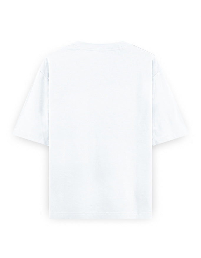 New York Varsity Oversized T Shirt for Women - Back View | House Of Anit