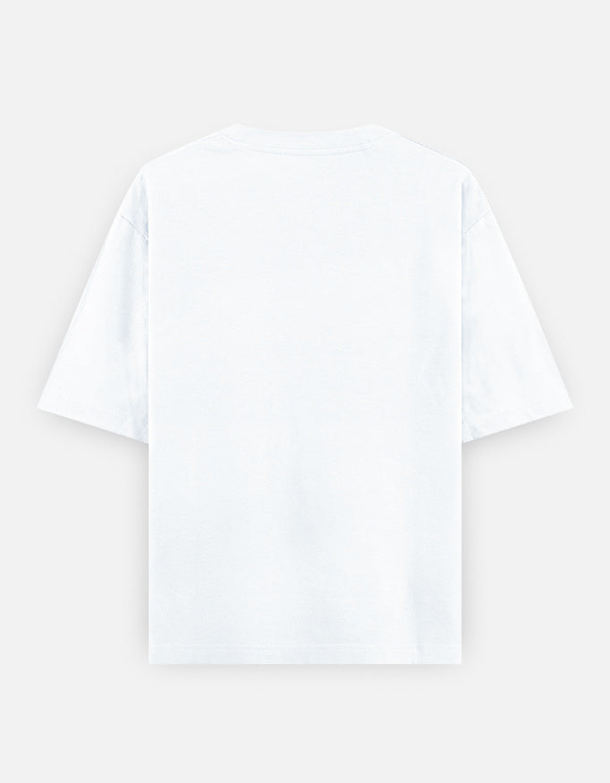 One Of A Kind Oversized T Shirt for Women - Back View | House Of Anit