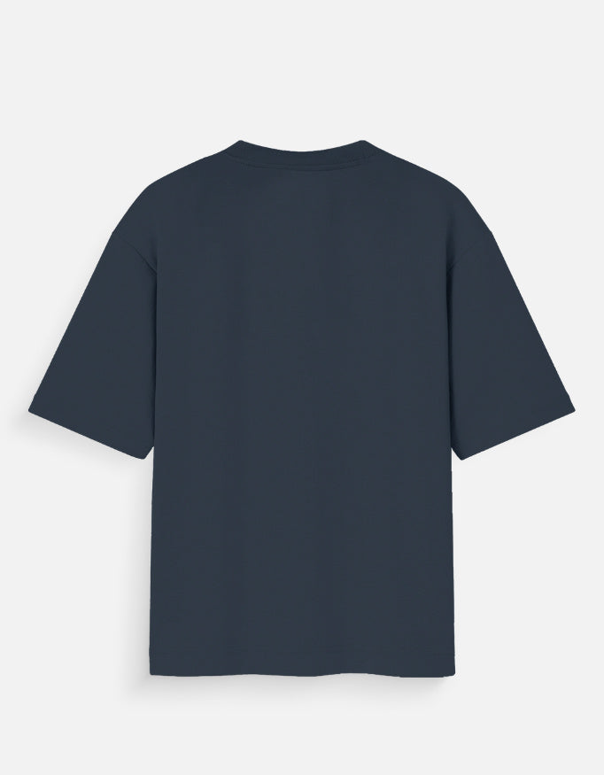 Boston Varsity Oversized T Shirt for Women - Back View | House Of Anit