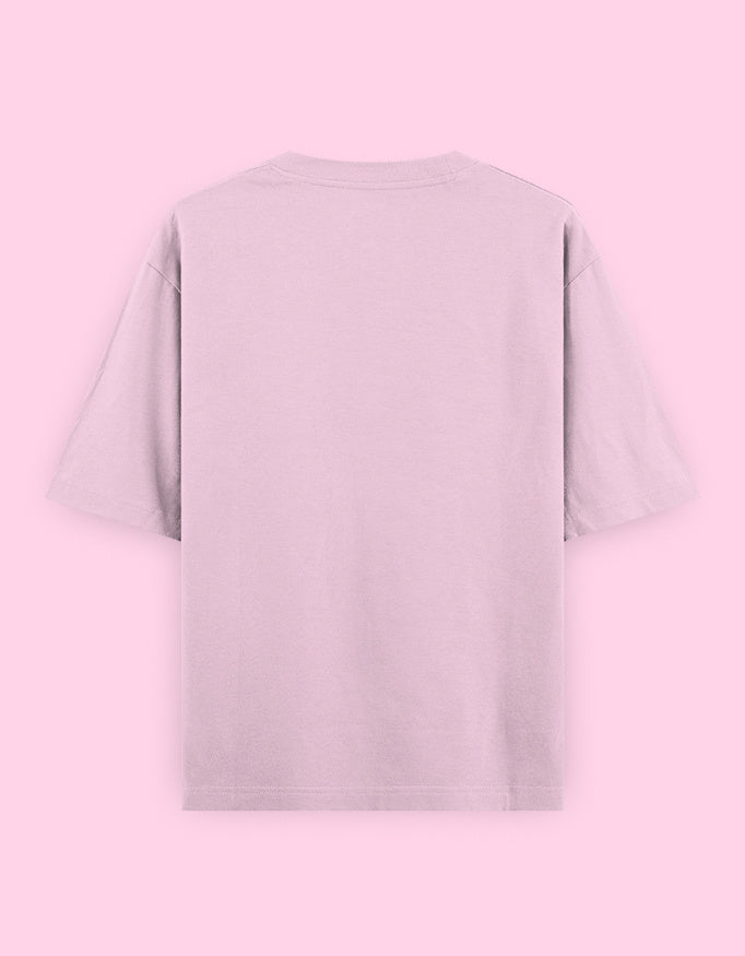 Coffee Heartbeat Oversized T Shirt for Women - Back View | House Of Anit
