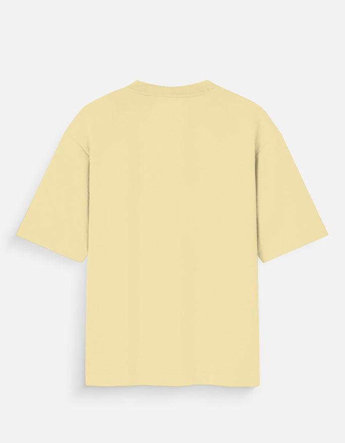 Boston Varsity Oversized T Shirt for Women - Back View | House Of Anit