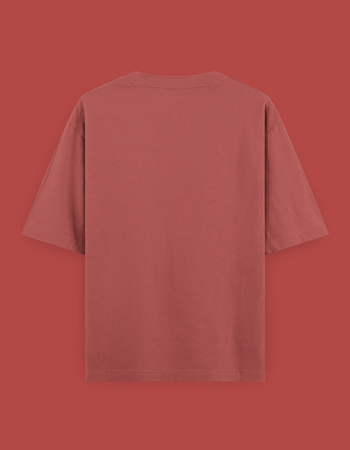 Unbothered Oversized T Shirt for Women - Back View | House Of Anit
