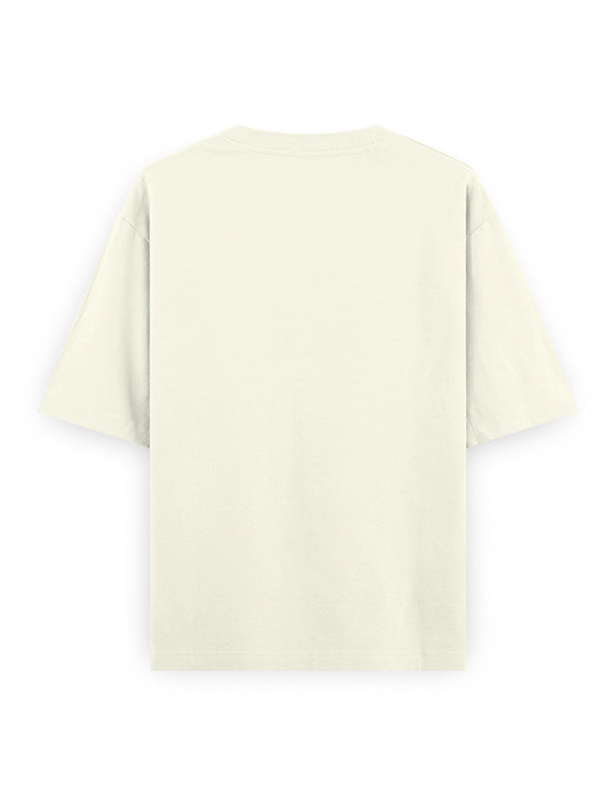 Fluent Sarcasm Oversized T Shirt for Women - Back View | House Of Anit