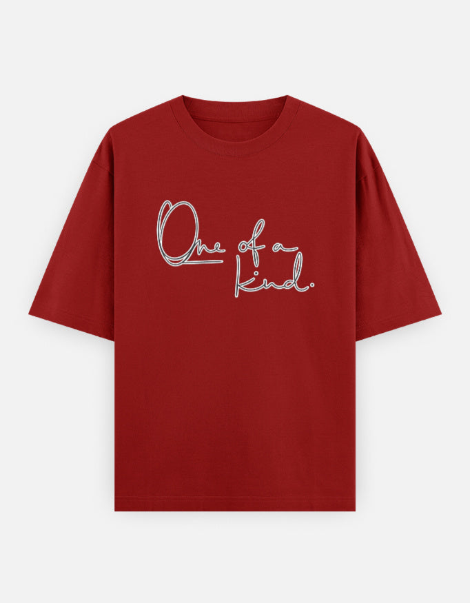 One Of A Kind Oversized T Shirt for Women - Front View | House Of Anit