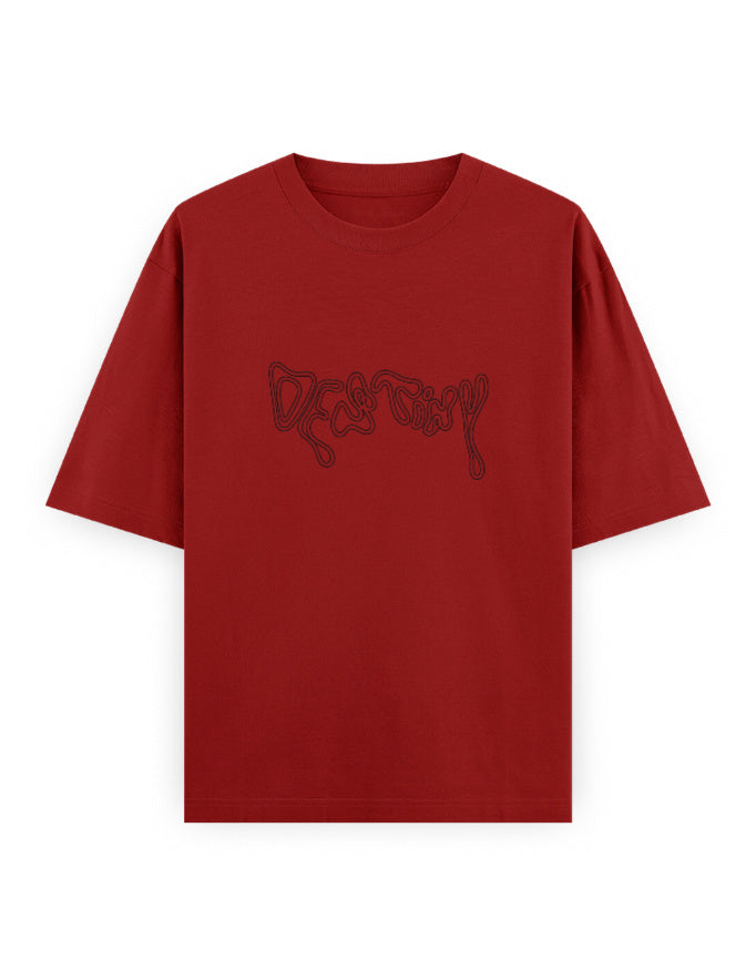 Destiny Oversized T Shirt for Women - Front View | House Of Anit