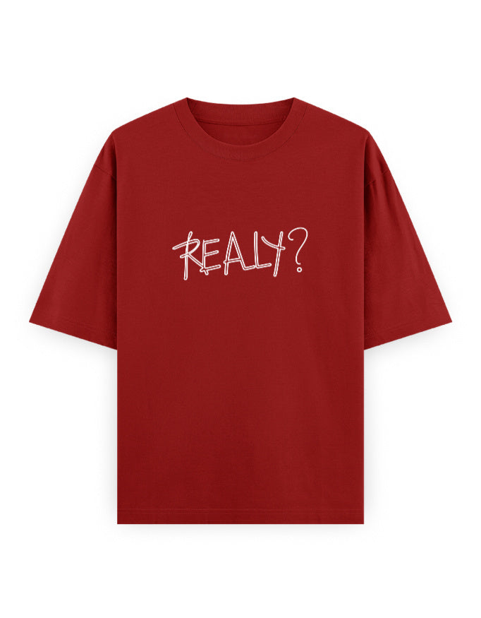 Really Oversized T Shirt for Women - Front View | House Of Anit
