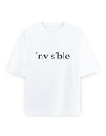 Invisible Oversized T Shirt for Women - Front View | House Of Anit