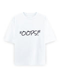 Oops Oversized T Shirt for Women - Front View | House Of Anit