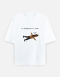 Too Decaffeinated Oversized T Shirt for Women - Front View | House Of Anit