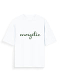 Energetic Oversized T Shirt for Women - Front View | House Of Anit