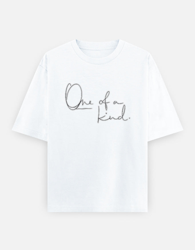 One Of A Kind Oversized T Shirt for Women - Front View | House Of Anit