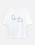 One Of A Kind Oversized T Shirt for Women - Front View | House Of Anit