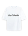 Overthinkaholic Oversized T Shirt for Women - Front View | House Of Anit