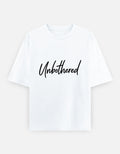 Unbothered Oversized T Shirt for Women - Front View | House Of Anit