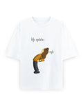 Life Update Ugh Oversized T Shirt for Women - Front View | House Of Anit