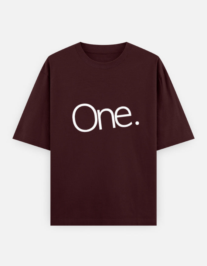 One Oversized T Shirt for Women - Front View | House Of Anit