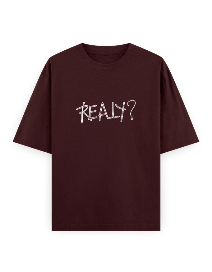 Really Oversized T Shirt for Women - Front View | House Of Anit