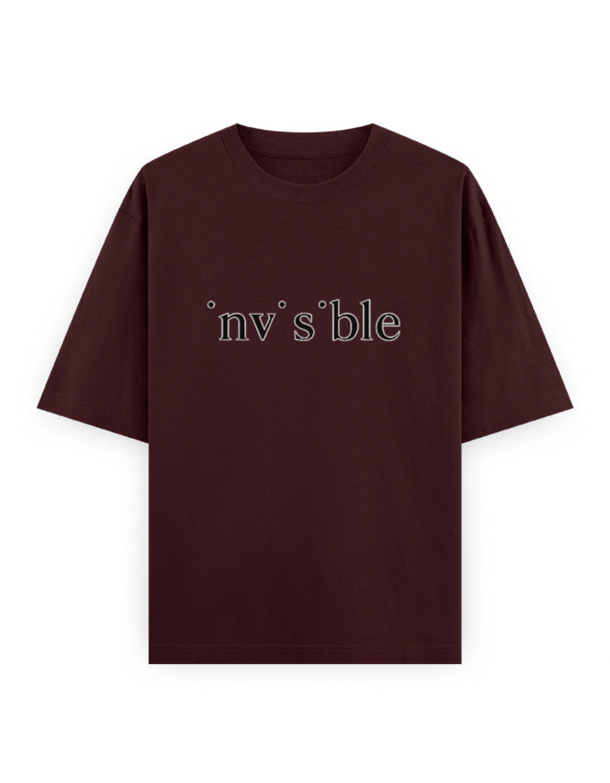 Invisible Oversized T Shirt for Women - Front View | House Of Anit