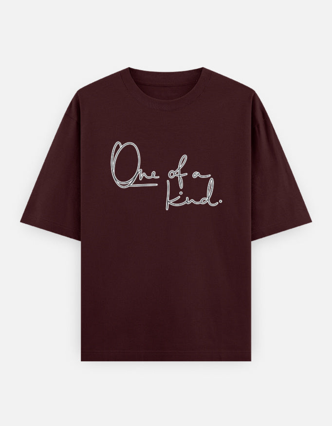 One Of A Kind Oversized T Shirt for Women - Front View | House Of Anit