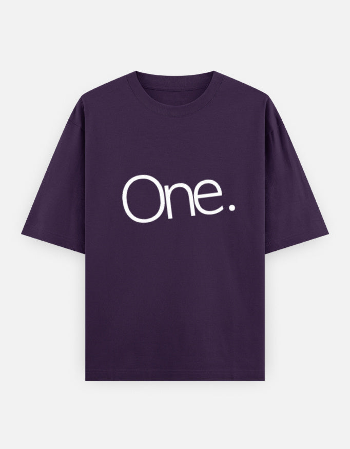 One Oversized T Shirt for Women - Front View | House Of Anit