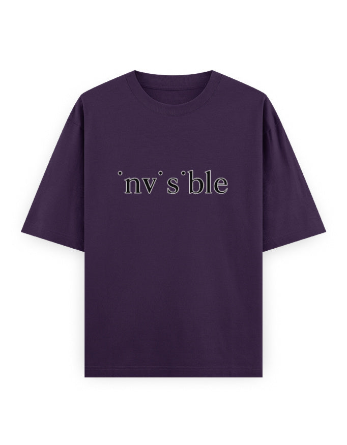 Invisible Oversized T Shirt for Women - Front View | House Of Anit