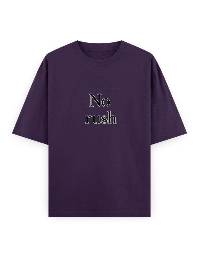 No Rush Oversized T Shirt for Women - Front View | House Of Anit