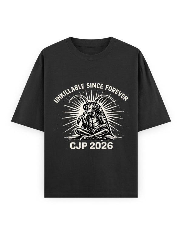 Cockroach Ki Janta Cockroach Janta Party Oversized Tshirt GenZ Unisex Oversized Tshirt Hindi CJP