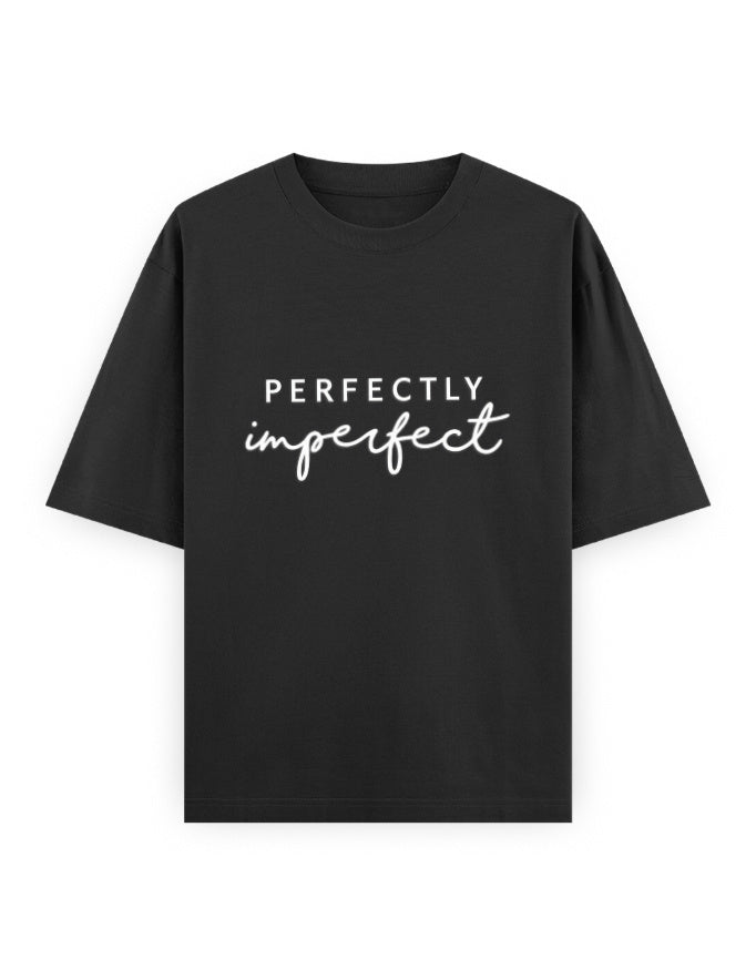 Perfectly Imperfect Oversized T Shirt for Women - Front View | House Of Anit