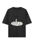 I Am Fine Oversized T Shirt for Women - Front View | House Of Anit