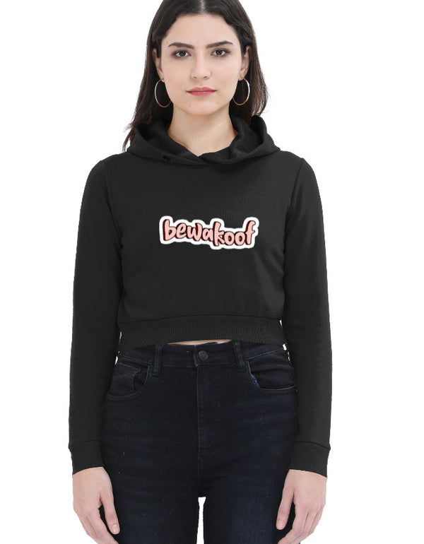 Silly Me Cropped Hoodie