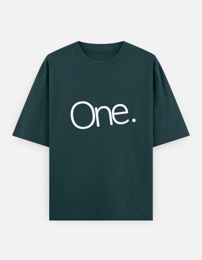 One Oversized T Shirt for Women - Front View | House Of Anit