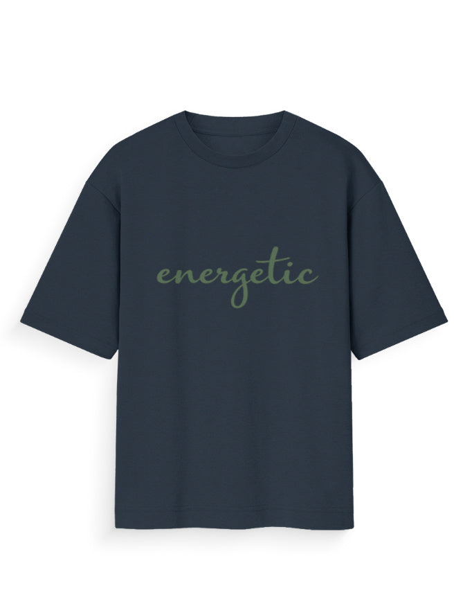 Energetic Oversized T Shirt for Women - Front View | House Of Anit