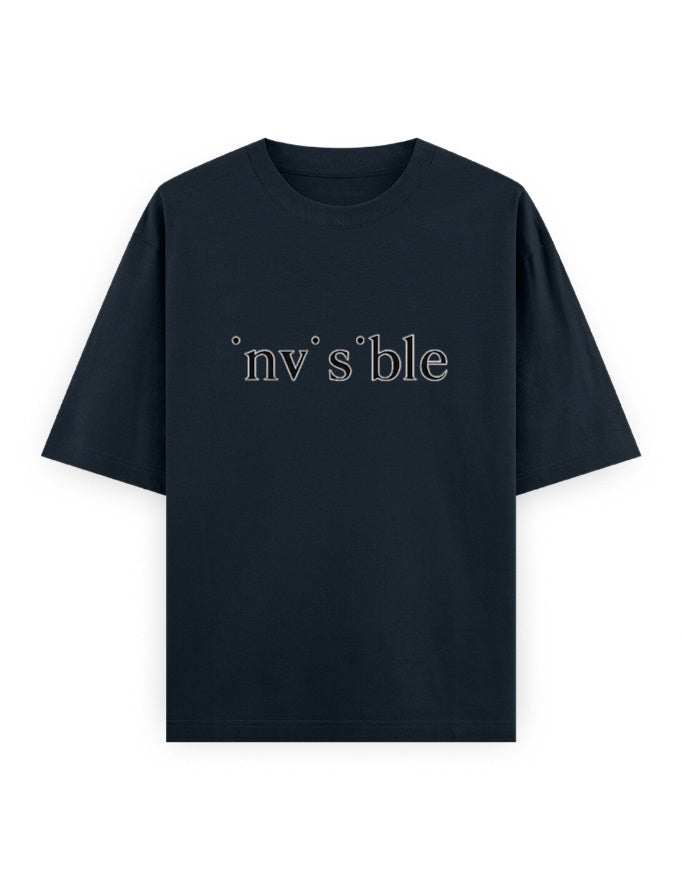 Invisible Oversized T Shirt for Women - Front View | House Of Anit