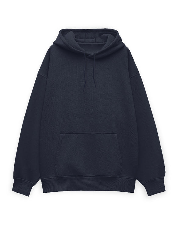 Navy Blue Oversized Hoodie for Women | Streetwear India