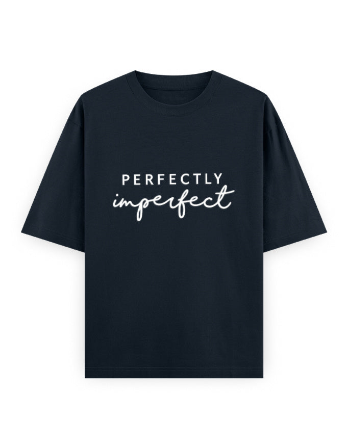 Perfectly Imperfect Oversized T Shirt for Women - Front View | House Of Anit