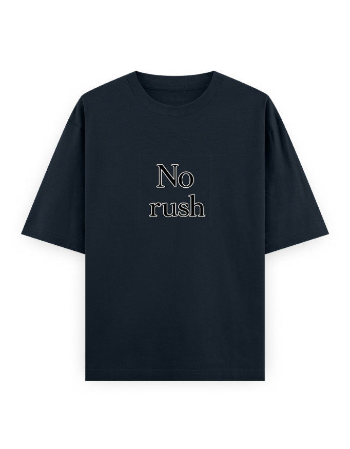No Rush Oversized T Shirt for Women - Front View | House Of Anit